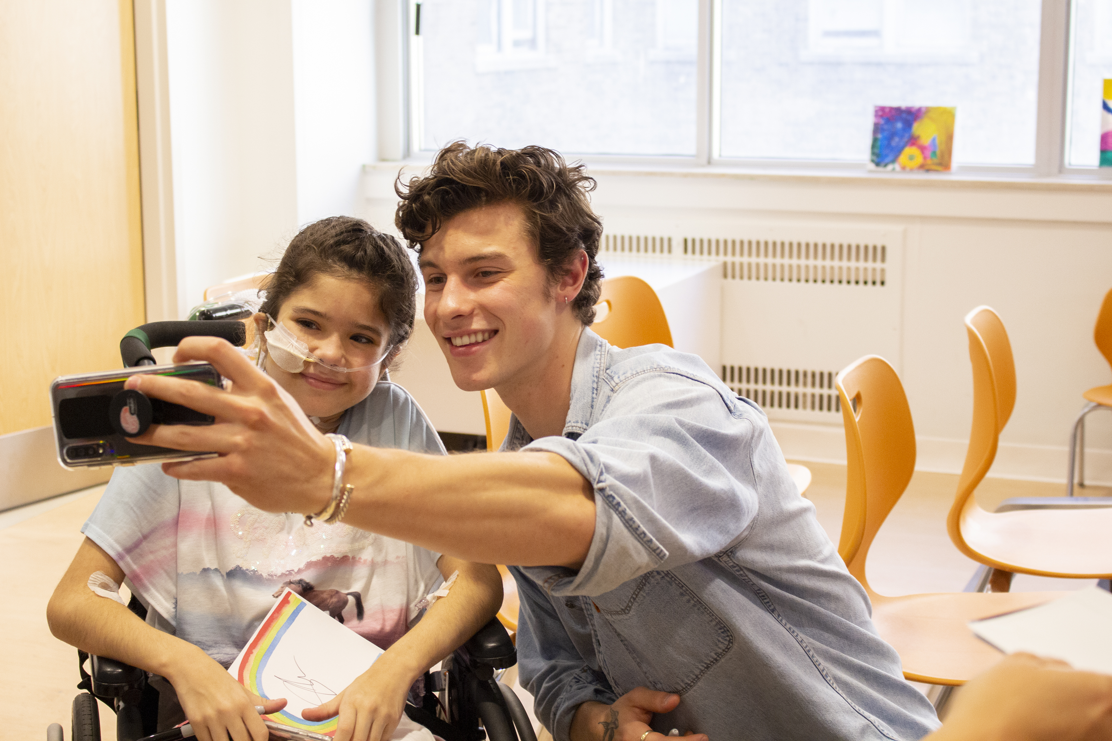 Shawn Mendes and Patient Tanika