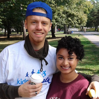 Brad and Regan, former SickKids patients